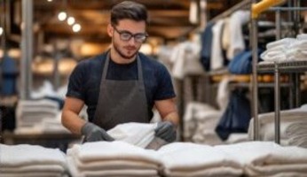 Phoenix White Laundry- Cloth inspection